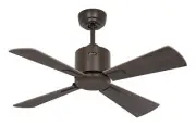 Energy saving Ceiling Fan Remote Control Dc Fan Eco Neo 92cm Bronze Walnut