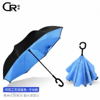 在飛比找樂天市場購物網優惠-反向傘 雨傘 反向自動傘 反向傘雙層雨傘男女士晴雨兩用自動折