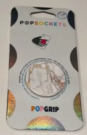 * Brand New ! Popsockets POPGRIP * GOLD LUTZ MARBLE * Phone Grip Stand Popsocket