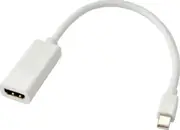 ASTROTEK Mini DisplayPort DP to HDMI Cable 15cm - 20 pins Male to Female 1080P Adapter Converter for Macbook Pro Air iMac Microsoft Surface Pro