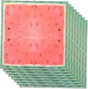 FELTECHELECTR Watermelon Printing Napkins 40pcs Patterned Paper Napkins Dinner Party Tissue Decorative Table