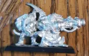 Warhammer Fantasy Battle Skaven Warpfire Thrower Team 2 Metal GW OOP 1998