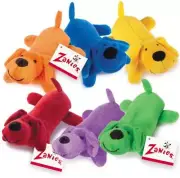 Big Yelpers Neon Dog Toys Colorful Cute Soft Plush Squeakers 7" - Choose Color