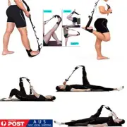 Yoga Flexibility Stretch Band Leg Fascia Sport Strap Gym Elastic Stretching AU