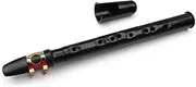 Black Mini Pocket Saxophone Portable Little Sax with Black Carrying Bag Woodwind Instrument