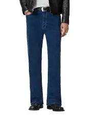 John Varvatos Silas Straight Fit Jeans in Lake Blue