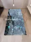 Labradorite Gems Stone Table Top for Coffee Table Dining Table Bed side Tabletop