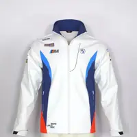 在飛比找蝦皮購物優惠-MOTO GP 賽車服夾克機車騎行BMW車隊版拉鍊越野騎士服