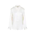 [Phoebe Philo] Phoebe Philo-White Liquid Utility Silk Shirt-Donna 36 FR
