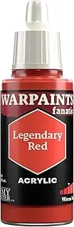 The Army Painter Warpaints Fanatic Acrylic Paint, Legendary Red, 18 ml