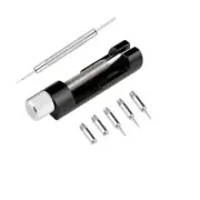 Watch Link Removal Kit, Tools to Adjust and Remove Bracelets，Pin Remover Black