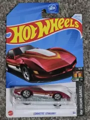 Hotwheels Corvette Stingray Red 5/5