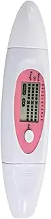 Healeved Battery 3 in 1 Moisture Oil Meter for Men Women Tester for Home Travel Pink White