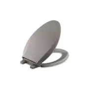 KOHLER Cachet Standard Elongated Toilet Seat Quite-Closed-Front Plastic Cashmere