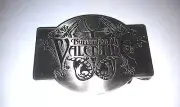 BUCKLE /BELT - BULLET FOR MY VALENTINE -TWIN DRAGONS - HEAVY METAL- 4 1/4"Lx3"W