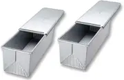 Pullman Loaf Pan, 9 X 4 X 4, Aluminized Steel