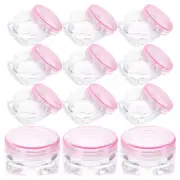 12 Pcs Square Bottom Cream Box Miss Empty Lotion Jars Containers