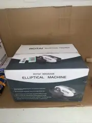 ROTAI Under Desk Elliptical Machine with Ciculation Massage Roller, Electric ...