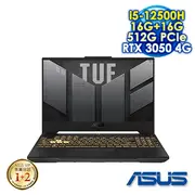 【記憶體升級特仕版】ASUS TUF Gaming F15 FX507ZC4-0051A12500H 機甲灰 15.6吋 電競筆電