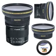HD ULTRA WIDE FISHEYE MACRO LENS FOR Canon EF-S 10-18mm f/4.5-5.6 IS STM Lens