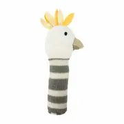 Annabel Trends Cockatoo Knit Rattle