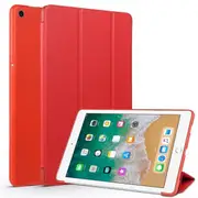 For Apple iPad 5th Gen /6th Gen 9.7″ 2017 2018 Folio Leather Smart Magnetic Flip Stand Case Cover (Red)
