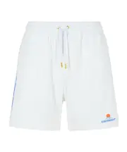 Casablanca Logo Embroidered Towelling Shorts S,XL,L,M White