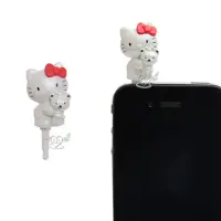 在飛比找momo購物網優惠-【TDL】HELLO KITTY 40週年耳機孔防塵塞 75