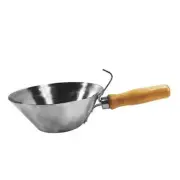 Stainless Steel Bucket Scoops Plastering Tool for Clean Paint Mortar Plaster