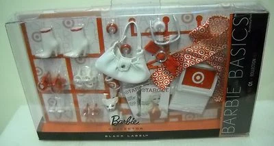 #2850 NRFB Target Stores Barbie Basics Accessory Pack in Red