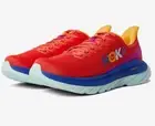 HOKA ONE ONE Mach 4 Womens Road Running Training Sneakers Red Fiesta Mesh Sz 6.5