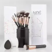 Niré Beauty Professional Makeup Brushes - 15-piece Award Winning Vegan Makeup...