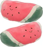 FUNOMOCYA 2Pcs Cute Car Tissue Holder Cartoon Design Portable Tissue Dispenser Box for Easy Access Vehicle Soft Plush Tissue Holder for Car Accessories
