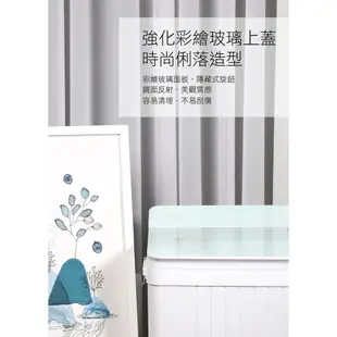 【IDEAL 愛迪爾】5.8kg 鋼化玻璃 洗脫兩用 迷你雙槽洗衣機 (E0740W )-僅配送台灣本島-迷你洗衣機