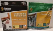 Duck Max Strength Expanding Foam Seal & Duck Self Adhesive Foam Weatherstrip Sea