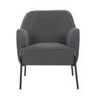 ONEX HuGo Upholstered Armchair High-density Foam Padding High Back Support New