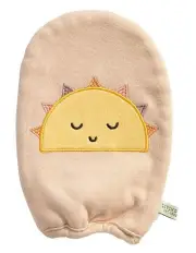[LIVING TEXTILES] Bath Mitt Bohemian Bliss in Beige