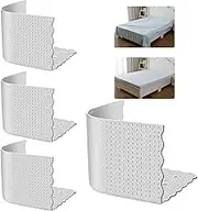 Seat Fasteners, Bed Sheet Holder, 4 Silicone Corner Gripper Clips | Keep Your Seat in Place for Bed Shreuty, Heavy Duty Seat Keeper, Ironing Board or Sofa