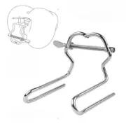 Men Spreader Speculum Tunnel Anus Huge Metal Hollow Open Plug Dilator Device