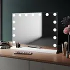 Hollywood Makeup Mirror Vanity 15 Dimmable LED Bulbs Smart Touch Control