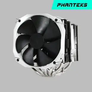 Phanteks 追風者PH-TC14PE_BK雙塔旗艦版黑色8毫米x5根銅熱管水冷CPU散熱器