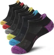 [BUDERMMY] Ankle Athletic Running Socks Low Cut Sports Tab Socks for Men and Women