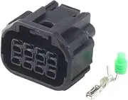 BIZOCA 1/5/10/20/50/Sets 8 Pin Waterproof Smartlock Speaker Plug Engine Harness Male Female Connector 6189-7423 6181-6850(8p Female)