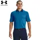 【UNDER ARMOUR】UA 男 T2G Blocked 短POLO_1370112-474(藍)