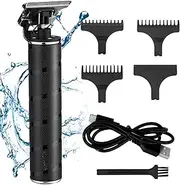 T Blade Zero Gapped Hair Trimmer for Men - Professional Electric Clippers, Waterproof Wireless Close Cutting Edgers Liners for Barbers, Detail Beard Shaver
