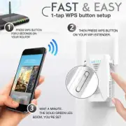 wifi range extender internet booster outside dual band 1200mbps