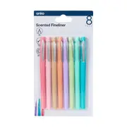 8 Pack Scented Fineliners