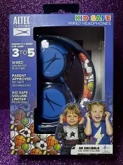 Altec Lansing Kid Safe 85 Decibels Volume Limiter Wired Headphones Sport Design