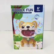 Bubble Blowing Puppy Dog with Lights, Sounds and Movement NEW