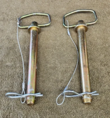 2 Locking Clevis Towing Hitch Trailer Rigging Cotter Pin T-Handle 3/4" W 7" L